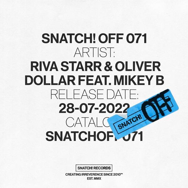 Riva Starr, Oliver Dollar, Mikey V - About The Music (Extended Mix)