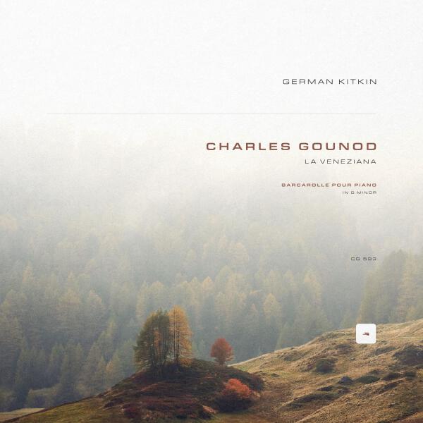 Charles-Francois Gounod, German Kitkin - Barcarolle pour piano in G Minor 'La veneziana', CG 593